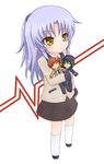  angel_beats! blazer character_doll doll jacket long_hair naoi_ayato nekohana otonashi_(angel_beats!) school_uniform silver_hair solo tenshi_(angel_beats!) yellow_eyes 