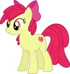 alpha_channel apple_bloom_(mlp) cutie_mark earth_pony equine female feral freckles friendship_is_magic hair horse magister39 mammal my_little_pony pony red_hair simple_background transparent_background 