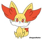  ambiguous_gender animated big_ears canine chibi cute dipstick_tail dragonskator fennekin feral inner_ear_fluff looking_at_viewer mammal multicolored_tail nintendo pok&eacute;mon red_eyes solo tailwag video_games 