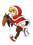  akazukin_chacha chacha hobbyhorse panties santa 