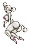  anus bow breasts canine crossgender dog drago-flame_(artist) family_guy female mammal nipples nude poodle pussy simple_background stewie_griffin 