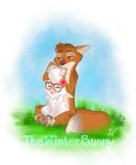  canine caprine david_t._brushtail dawn_bellwether disney duo fan_character female flower fox male mammal nude plant sheep thewinterbunny zootopia 