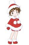  akazukin_chacha dark_hair hat santa shiine takatani 