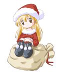  akazukin_chacha chacha cosplay santa sitting takatani 