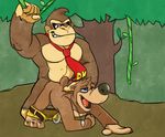  anal anal_penetration anthro ape banjo-kazooie banjo_(banjo-kazooie) bear bowserboy101 donkey_kong_(series) duo gorilla male male/male mammal nintendo penetration primate spectral-bat video_games 