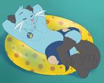  3_toes dewott male mammal mustelid nic_(dewott) nintendo otter paws pok&eacute;mon pool_toy relaxing shadowpelt slightly_chubby solo toes video_games 