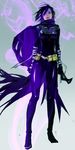  1girl 89g batman_(series) black_bat black_hair cape cassandra_cain dc_comics mask 