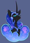  armor cosmic_hair equine eyelashes female feral friendship_is_magic horn mammal my_little_pony nightmare_moon_(mlp) reaction_image simple_background solo underpable unicorn 