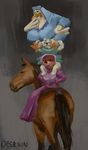  cat deersun disney equine feline horse lady_kluck maid_marian mammal robin_hood_(disney) 