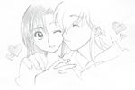  akazukin_chacha blink dorothy kissing seravi sketch 