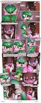  2017 comic english_text female gallade gothitelle humanoid male masterploxy nintendo pok&eacute;mon speech_bubble text video_games 