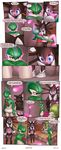  2017 comic english_text female gallade gardevoir gothitelle human humanoid male male/female mammal masterploxy nintendo pok&eacute;mon sex speech_bubble text video_games 