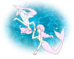 akazukin_chacha marin mermaid nami pink_hair 