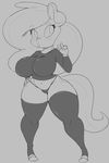  2017 anthro big_breasts breasts clothing earth_pony equine fan_character female horse huge_breasts mammal my_little_pony panties pony purple_yoshi_draws underwear 