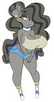  2017 absurd_res amber_eyes anthro beauty_mark_(oc) big_breasts breasts chibi cleavage clothed clothing earth_pony equine fan_character female hi_res horse huge_breasts kooner-cz mammal mature_female my_little_pony piercing pony purple_yoshi_draws solo 