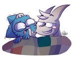  anthro blue_fur blush caprine cartoon_network cat chi_chi child clothed clothing cub duo feline fur goat gumball_watterson horn male male/male mammal shirt sweater tagme tan_fur the_amazing_world_of_gumball young 