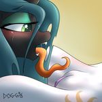  2015 anthro black_body blush changeling close-up cunnilingus cutie_mark dogg duo equine female female/female friendship_is_magic fur green_hair hair half-closed_eyes hi_res long_tongue mammal my_little_pony open_mouth oral princess_celestia_(mlp) pussy pussy_juice queen_chrysalis_(mlp) sex shaded sharp_teeth signature simple_background sweat teeth tongue tongue_out vaginal white_fur 