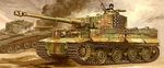  caterpillar_tracks cromwell_(tank) ground_vehicle gun machine_gun military military_vehicle motor_vehicle original sdkfz221 smoke tank tiger_i weapon 