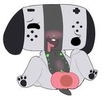  blush bulge canine cute disembodied_penis dog drooling female knot male mammal multi_nipple nintendo nipples penetration penis piebunny pussy saliva sex switch_dog vaginal vaginal_penetration video_games young 