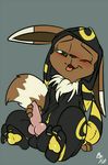  blush canine clothing eevee eeveelution feral fuf fur knot male mammal masturbation nintendo onesie pawwing penis pok&eacute;mon shadowinfuzion_(shadowdaumbreon) solo umbreon video_games 