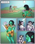  armor breasts clothing comic cum cum_in_hair cumshot dickgirl duo english_text erection female hair human intersex mammal masturbation orc orgasm outside penis shia shia_(artist) text video_games warcraft world_of_warcraft 