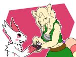  anthro breast_wrap female feral ikakins jewelwriter lucky_(legion_beast) male multi_tail ninetales nintendo pok&eacute;mon pok&eacute;mon_(species) video_games zangoose 