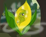  amber_eyes badumsquish cabbage fan_character female flora_fauna flower musk my_little_pony plant skunk_cabbage solo 