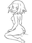  1boy 1girl animated_gif ass breasts buttjob homika_(pokemon) looking_back monochrome penis pokemon rubbing small_breasts thecrazypartyco 