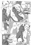  anthro blush breasts cat comic dialogue english_text feline female fur greyscale male male/female mammal mikaduki_karasu monochrome mouse nipples nude open_mouth penis pussy rodent sex smile text tongue vaginal 