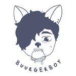  2017 ambiguous_gender anthro black_and_white burger buurgerboy cat celeste_(buurgerboy) ear_piercing eating english_text fangs feline food hair hair_over_eye male mammal monochrome mouth_hold piercing simple_background solo text white_background 