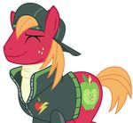  big_macintosh_(mlp) clothed clothing cutie_mark earth_pony equine feral friendship_is_magic fur hair hat horse jacket male mammal my_little_pony pony sketchmcreations_(artist) smile solo 
