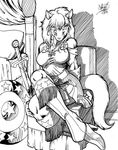  anthro bed black_and_white blonde_hair boots chair clothing domino_mask equine eyewear female footwear hair horse lady_liberty long_hair mammal mask melee_weapon monochrome shield skirt solo stars_and_stripes superhero sword united_states_of_america weapon 