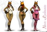  2015 anthro areola big_areola big_breasts big_butt big_nipples black_nipples black_nose blue_eyes breasts brown_fur butt cervine cleavage clothed clothing cloven_hooves colored_nails deer dress erect_nipples eyewear female footwear freckles front_view fully_clothed fur glasses gloves_(marking) hair hooves inner_ear_fluff jewelry kamina1978 legwear lips long_hair long_legs looking_at_viewer mammal markings model_sheet multicolored_hair multiple_angles multiple_versions navel necklace neve_lachance nipple_bulge nipples nude off/on orange_hair pink_dress pink_legwear pink_lips pussy rear_view red_hair sandals shakattax shoes short_tail simple_background smile socks_(marking) solo spots standing stockings tan_fur two_tone_hair voluptuous white_background wide_hips 