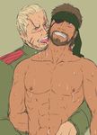  bara beard big_boss blonde_hair eyepatch facial_hair metal_gear metal_gear_(series) metal_gear_solid rape volgin yaoi yevgeny_borisovitch_volgin 