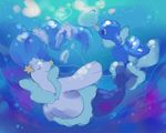  artist_request black_eyes furry pokemon popplio primarina underwater 