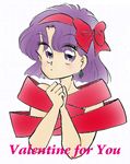  akazukin_chacha nude purple_hair ribbon yakko 