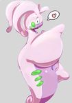  &lt;3 d5ma dragon female goodra green_eyes looking_at_viewer nintendo open_mouth pok&eacute;mon pussy solo tongue video_games 