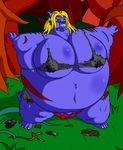  aries_passadar blonde_hair blueberry_(disambiguation) boots breasts canine claws clothing discomfort food footwear forest fruit grass hair inflation juice lactating magic mammal panties pants plant pussy_juice scar shirt tank_top teeth tree underwear unknown_artist wolf 