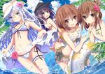  akatsuki_(kancolle) aruka_(alka_p1) bikini hibiki_(kancolle) ikazuchi_(kancolle) inazuma_(kancolle) kantai_collection swimsuits verniy_(kancolle) 
