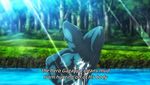  anime bathing episode_4 gaganpo isekai_shokudou lizardman mud screencap water 