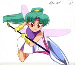  akazukin_chacha fairy mosqui open_eyes spear 