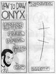  1998 comic human james_m_hardiman mammal onyx_(jmh) sketch skunk traditional_media_(artwork) 