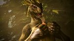  2017 3d_(artwork) anthro anthrofied argonian big_breasts breast_grab breast_squeeze breast_squish breasts claws cum cum_between_breasts digital_media_(artwork) domination fangs female female_domination forest fox_whisper85 hand_on_breast horn human human_on_anthro interspecies larger_female macro male male/female mammal micro nipples open_mouth orgasm penis red_eyes scalie sex size_difference size_play skyrim smaller_male source_filmmaker the_elder_scrolls titfuck tongue tree video_games 
