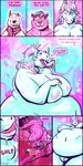  anthro bear big_breasts blush breasts canine comic dialogue dramamine drooling english_text equine female group group_sex horn huge_breasts hypnosis larger_female licking licking_lips male male/female mammal mind_control nipples nude obese overweight pussy saliva scarf sex size_difference text threesome tongue tongue_out unicorn vore 