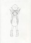  akazukin_chacha magical_princess psuke sketch standing 