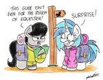  2017 bobthedalek clothing dialogue duo english_text equine female friendship_is_magic horse mammal my_little_pony octavia_(mlp) pony text vinyl_scratch_(mlp) 