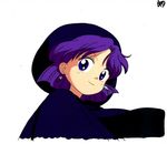  akazukin_chacha closed_mouth open_eyes purple_hair yakko 