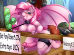  alternate_species anal anal_penetration animal_genitalia animal_penis anthro anthrofied areola bat_pony black_penis blue_eyes blush breasts camychan collar cum cum_in_ass cum_inside cum_on_penis cum_while_penetrated cumshot dickgirl dickgirl/male duo earth_pony ejaculation english_text equine equine_penis erection faceless_male fangs friendship_is_magic fur hair half-closed_eyes hands-free horse hybrid intersex intersex/male looking_at_viewer male male_penetrating mammal membranous_wings my_little_pony nipples nude open_mouth orgasm outside penetration penis pink_fur pink_hair pink_penis pinkie_pie_(mlp) pony restrained sex sex_toy teeth text tongue vibrator wings 