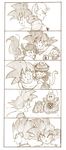  5boys back-to-back black_eyes black_hair bubbles_(dragon_ball) carrying chi-chi_(dragon_ball) closed_eyes couple dougi dragon_ball dragon_ball_(object) dragon_ball_z father_and_son happy happy_tears hat hug long_hair looking_at_another monkey monochrome mother_and_son multiple_boys namek north_kaiou one_eye_closed open_mouth piccolo piggyback ponytail simple_background smile son_gohan son_gokuu sweatdrop tail tears tkgsize vegeta white_background wristband 