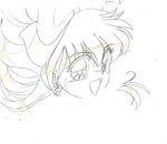  akazukin_chacha mary open_eyes open_mouth ribbon sketch 